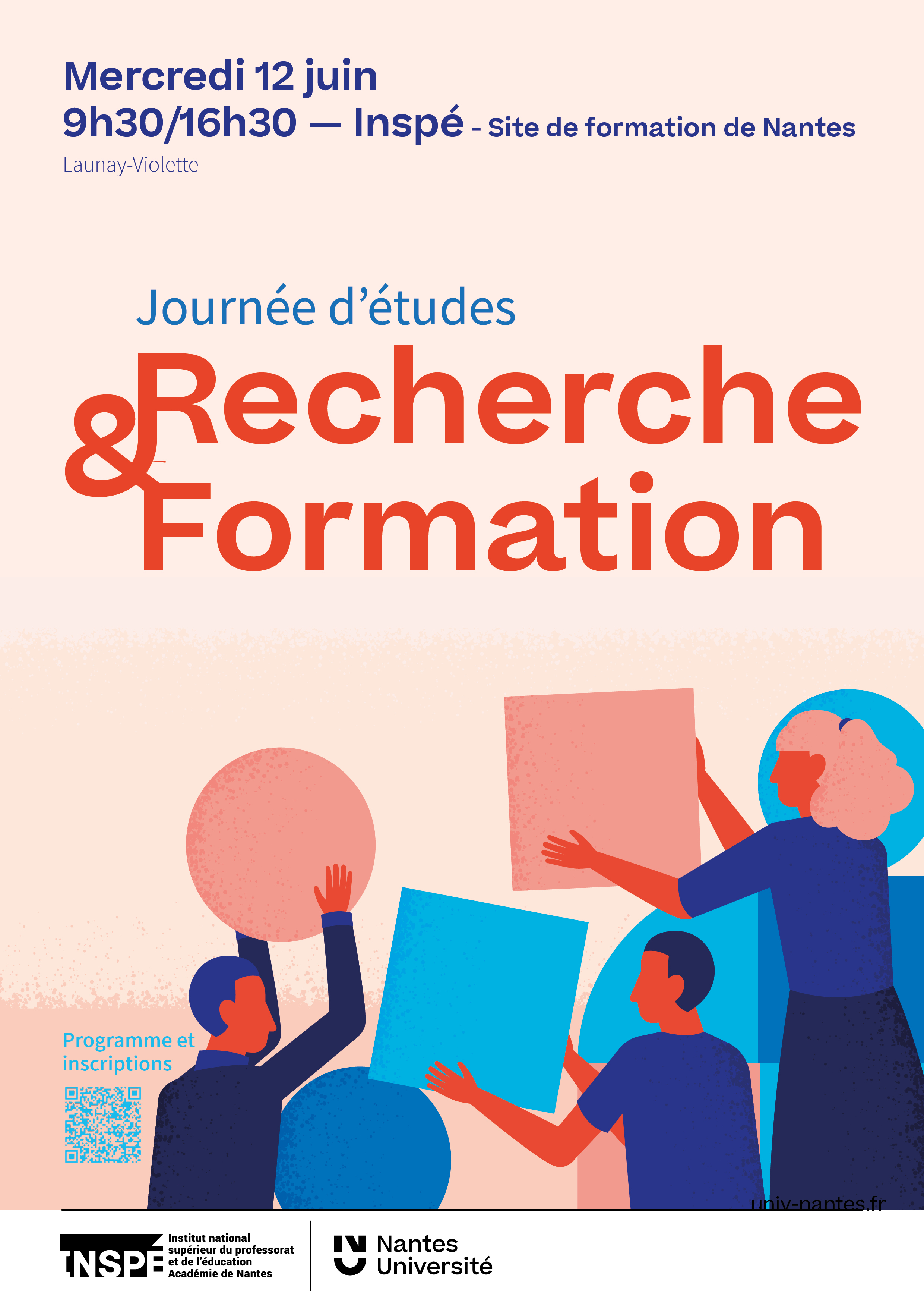 affiche JE recherche et formation