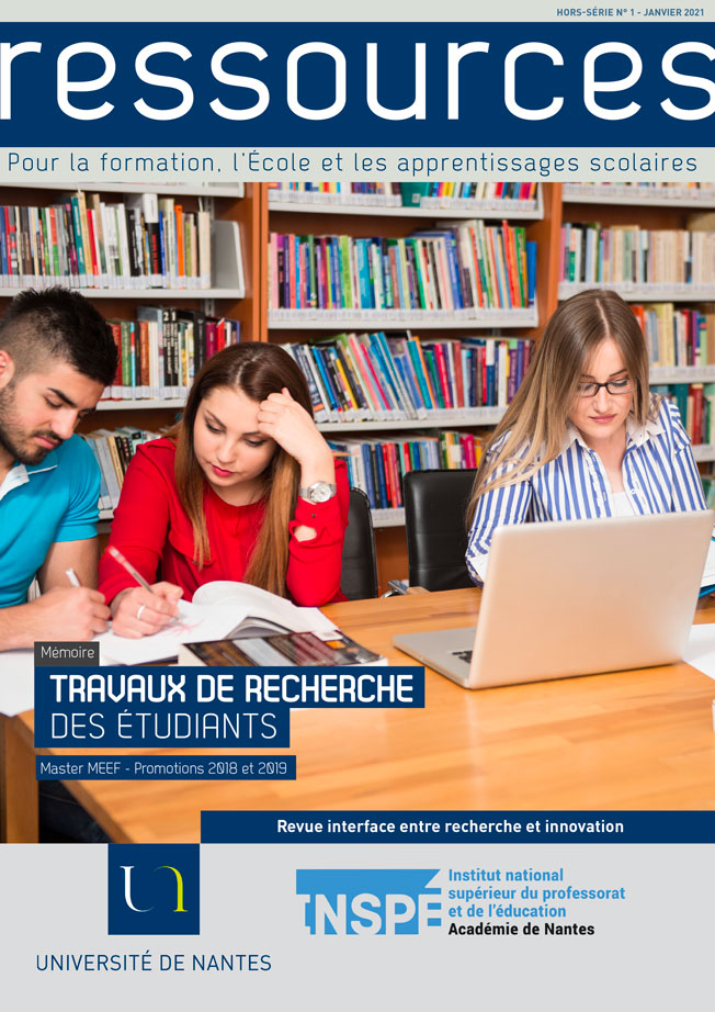 Ressources HS N1 - janvier 2021